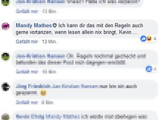 Mandy tanzt gerne