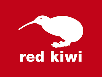Das Logo der red kiwi GmbH.
