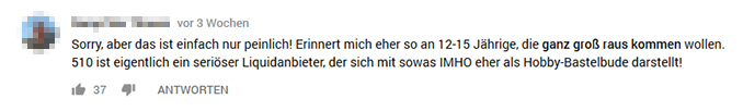 YouTube Kommentar